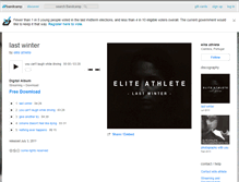 Tablet Screenshot of eliteathlete.bandcamp.com