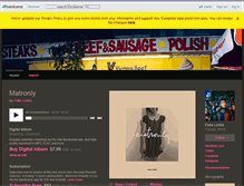 Tablet Screenshot of fakelimbs.bandcamp.com
