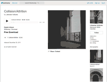 Tablet Screenshot of likewisevultures.bandcamp.com