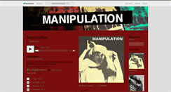 Desktop Screenshot of manipulation.bandcamp.com