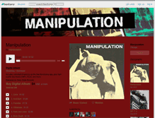 Tablet Screenshot of manipulation.bandcamp.com