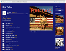 Tablet Screenshot of hitterbox.bandcamp.com
