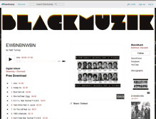 Tablet Screenshot of blackmuzik.bandcamp.com