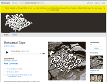 Tablet Screenshot of doctorzoots.bandcamp.com