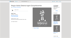 Desktop Screenshot of loshombrescartucheras.bandcamp.com