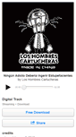 Mobile Screenshot of loshombrescartucheras.bandcamp.com