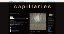 Desktop Screenshot of capillaries.bandcamp.com