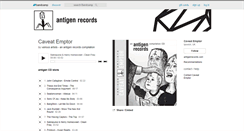 Desktop Screenshot of caveatemptor.bandcamp.com