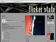 Tablet Screenshot of flickerstate.bandcamp.com