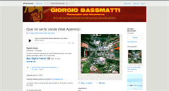 Desktop Screenshot of giorgiobassmatti.bandcamp.com