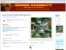 Tablet Screenshot of giorgiobassmatti.bandcamp.com