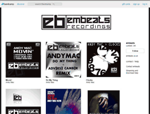 Tablet Screenshot of embeats.bandcamp.com