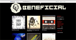 Desktop Screenshot of beneficial.bandcamp.com