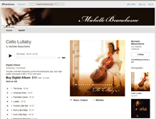 Tablet Screenshot of michellebeauchesne.bandcamp.com
