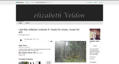 Desktop Screenshot of elizabethveldon.bandcamp.com