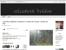 Tablet Screenshot of elizabethveldon.bandcamp.com