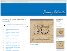 Tablet Screenshot of johnnyrotella.bandcamp.com