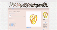 Desktop Screenshot of hammerscrewdriver.bandcamp.com