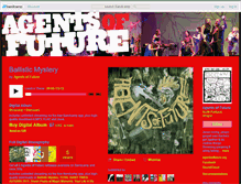 Tablet Screenshot of agentsoffuture.bandcamp.com