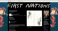 Desktop Screenshot of firstnations.bandcamp.com