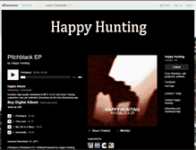 Tablet Screenshot of happyhunting.bandcamp.com