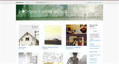 Desktop Screenshot of howisannierecords.bandcamp.com