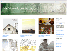 Tablet Screenshot of howisannierecords.bandcamp.com