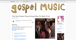 Desktop Screenshot of gospelmusic.bandcamp.com