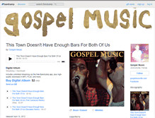Tablet Screenshot of gospelmusic.bandcamp.com