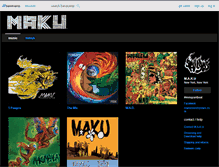 Tablet Screenshot of makusoundsystem.bandcamp.com