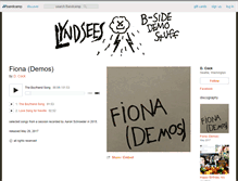 Tablet Screenshot of lindzeez.bandcamp.com