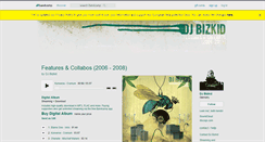 Desktop Screenshot of djbizkid.bandcamp.com
