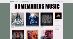Desktop Screenshot of homemakers.bandcamp.com