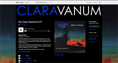 Desktop Screenshot of claravanum.bandcamp.com