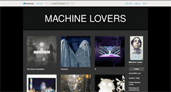 Desktop Screenshot of machinelovers.bandcamp.com