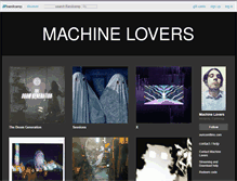 Tablet Screenshot of machinelovers.bandcamp.com