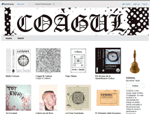 Tablet Screenshot of coagul.bandcamp.com