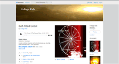 Desktop Screenshot of collagekids.bandcamp.com
