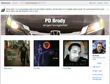 Tablet Screenshot of pdbrody.bandcamp.com