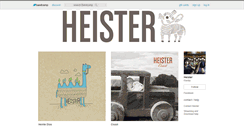 Desktop Screenshot of heistertheband.bandcamp.com