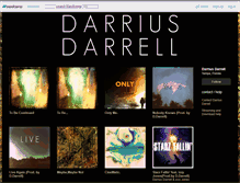 Tablet Screenshot of darrius.bandcamp.com