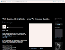 Tablet Screenshot of etherealmorningrise.bandcamp.com