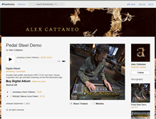 Tablet Screenshot of cattaneo.bandcamp.com