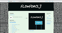 Desktop Screenshot of flowforce3.bandcamp.com