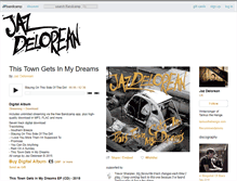 Tablet Screenshot of jazdelorean.bandcamp.com