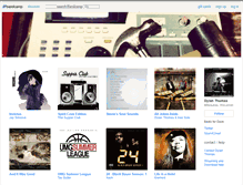 Tablet Screenshot of dylanthomas.bandcamp.com