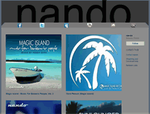 Tablet Screenshot of nando.bandcamp.com