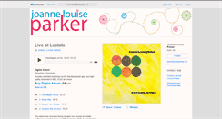 Desktop Screenshot of joannelouiseparker.bandcamp.com