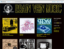 Tablet Screenshot of brainveinmusic.bandcamp.com