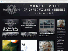 Tablet Screenshot of mortalvoid.bandcamp.com